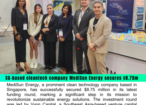 MediSun Energy Secures $8.75 Million in Funding Round Led by Vynn Capital to Accelerate Cleantech Solutions