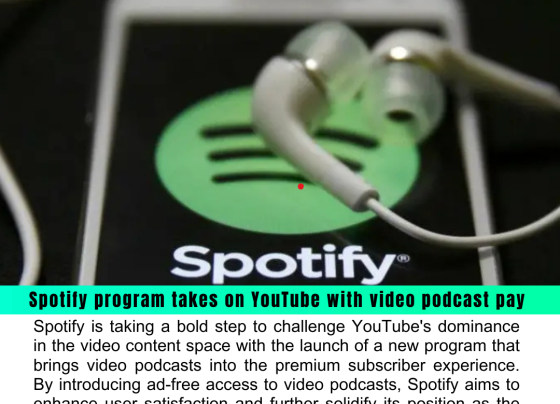 Spotify Takes on YouTube with Video Podcast Monetization for Premium Subscribers