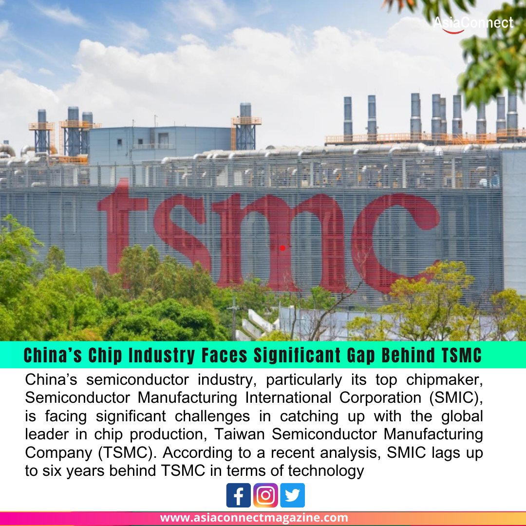 China’s Chip Industry Faces Significant Gap Behind TSMC, Report Reveals