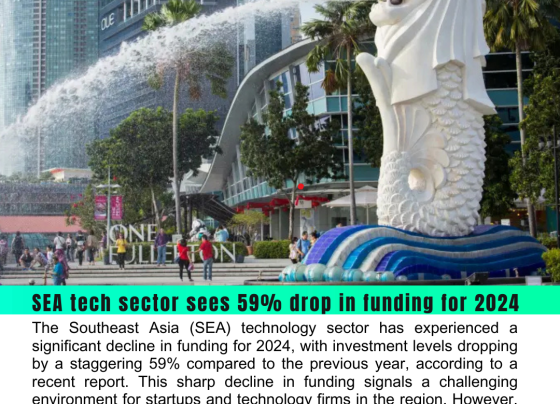 SEA Tech Sector Faces 59% Drop in Funding for 2024, Yet Innovation Remains Strong