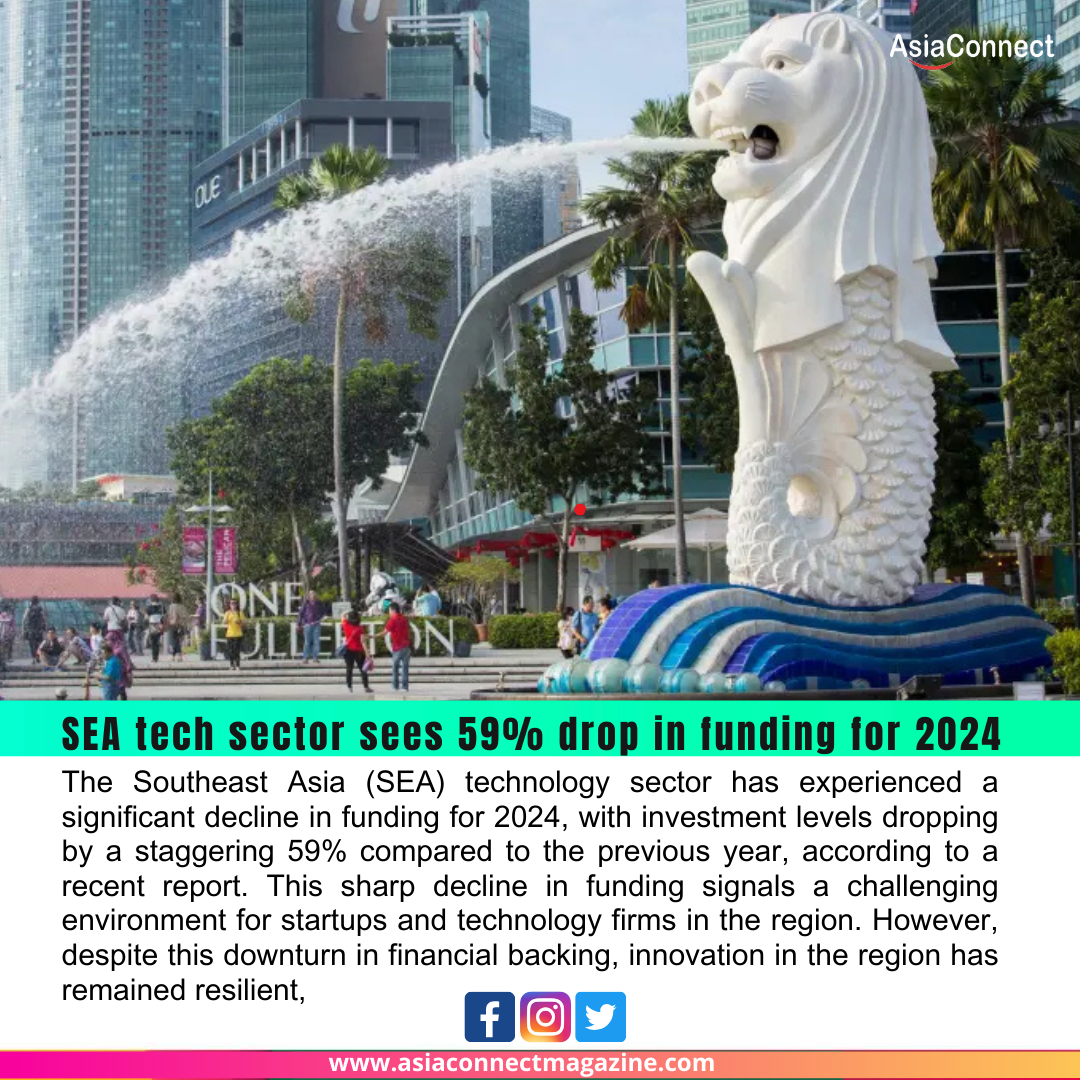 SEA Tech Sector Faces 59% Drop in Funding for 2024, Yet Innovation Remains Strong