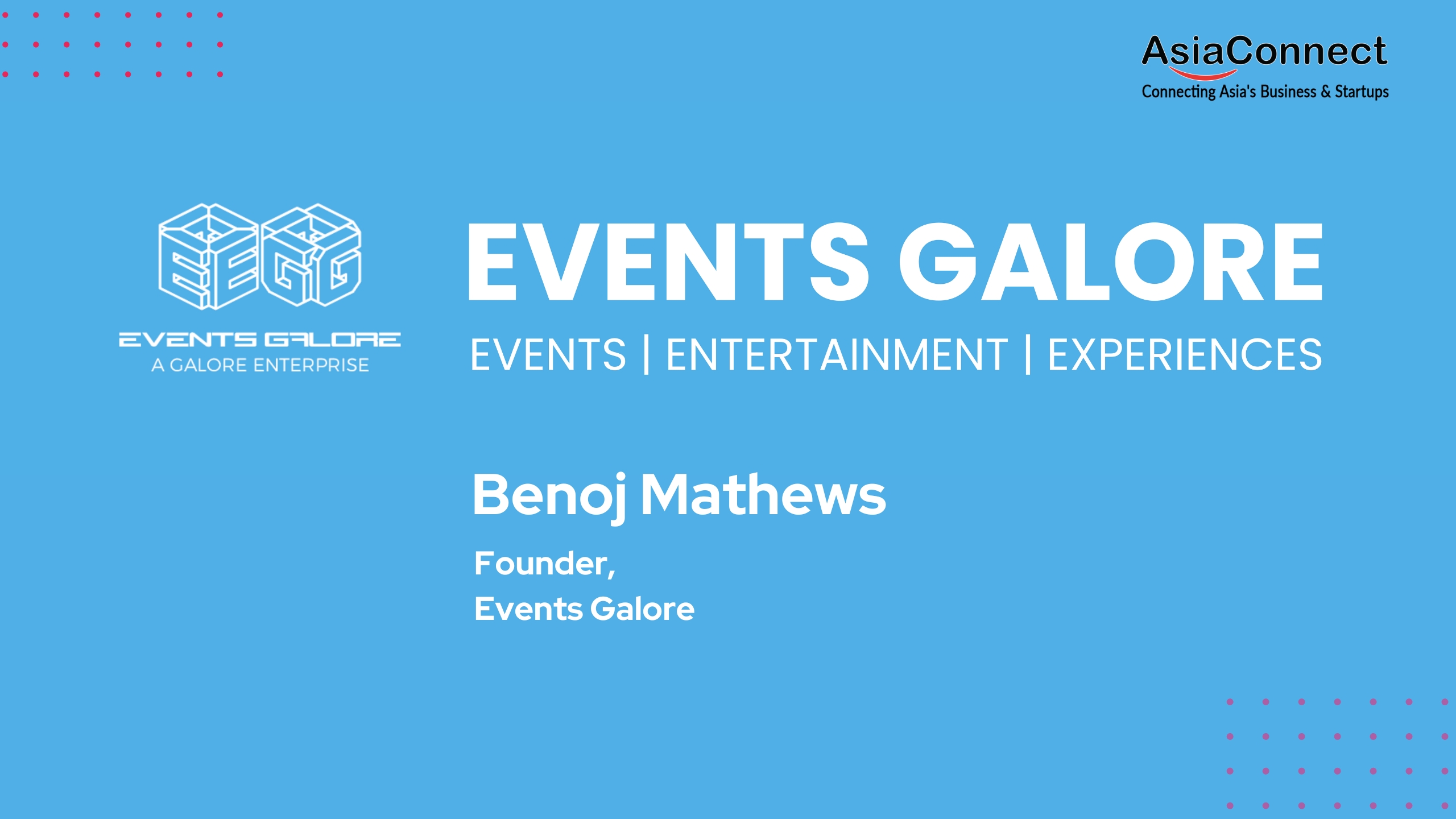 Events Galore: Building Relationships, Spectacular Event at a Time