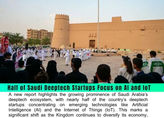 Half of Saudi Deeptech Startups Focus on AI and IoT