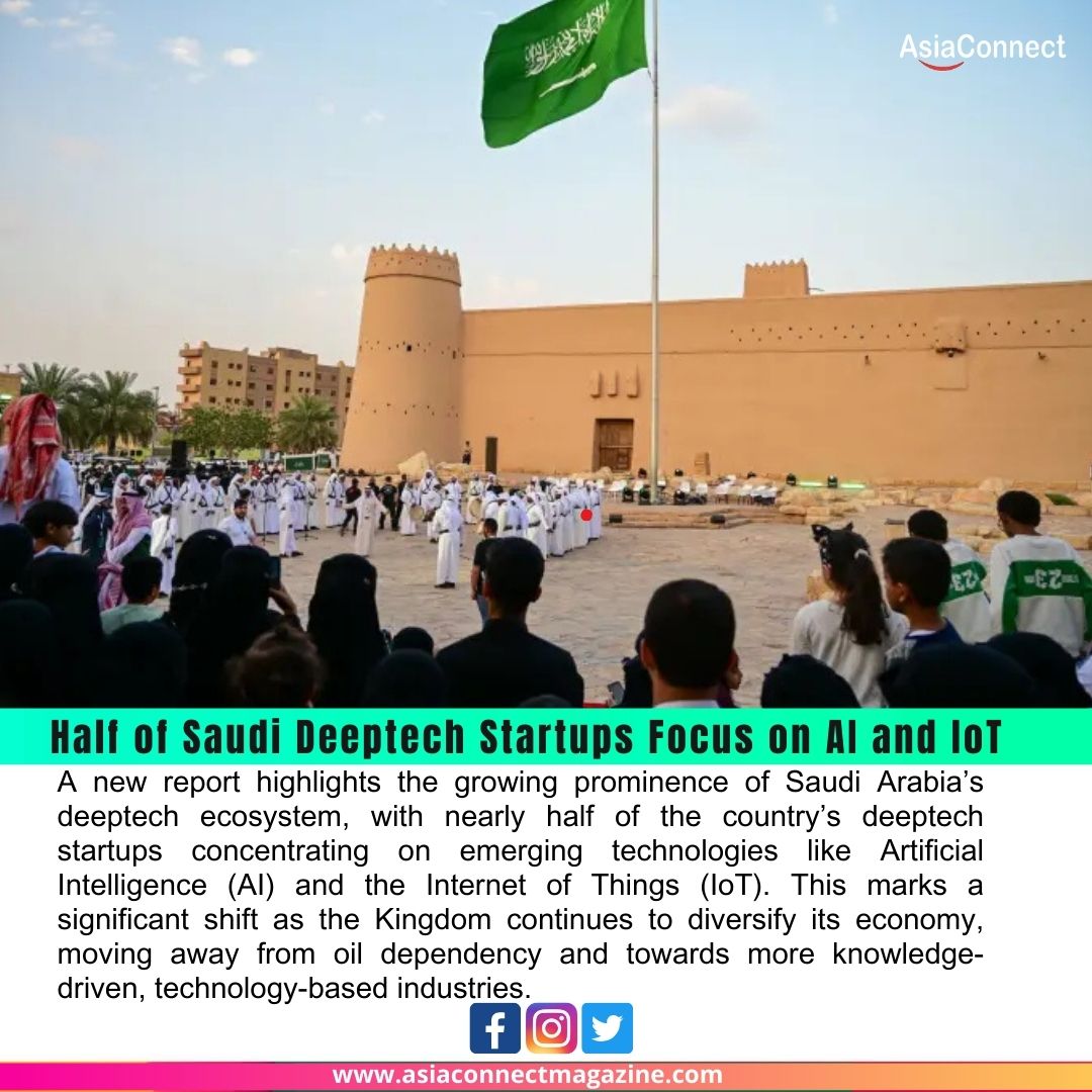 Half of Saudi Deeptech Startups Focus on AI and IoT