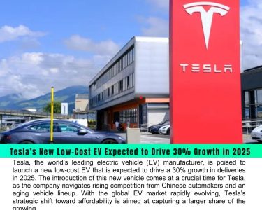 Tesla’s New Low-Cost EV Expected to Drive 30% Growth in 2025