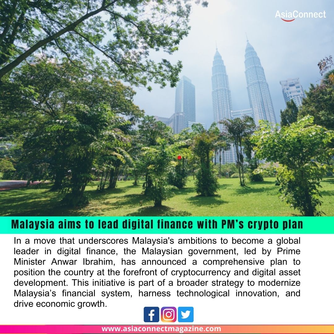 Malaysia’s Ambitious Plan to Lead in Digital Finance: PM’s Vision for Cryptocurrency and Digital Assets