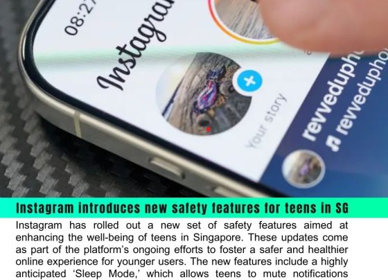 Instagram Introduces New Safety Features for Teens in Singapore, Including ‘Sleep Mode’ to Mute Notifications at Night