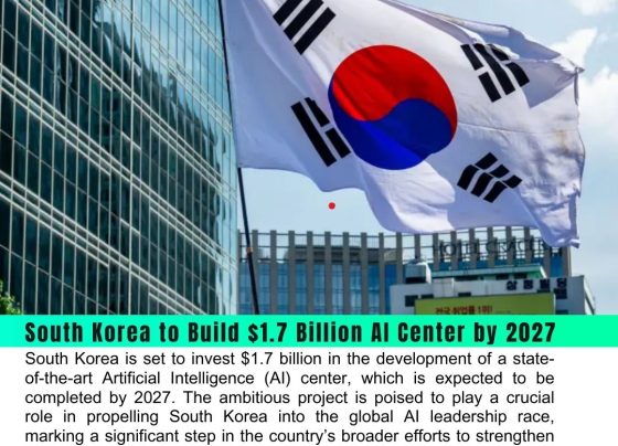 South Korea to Build $1.7 Billion AI Center by 2027