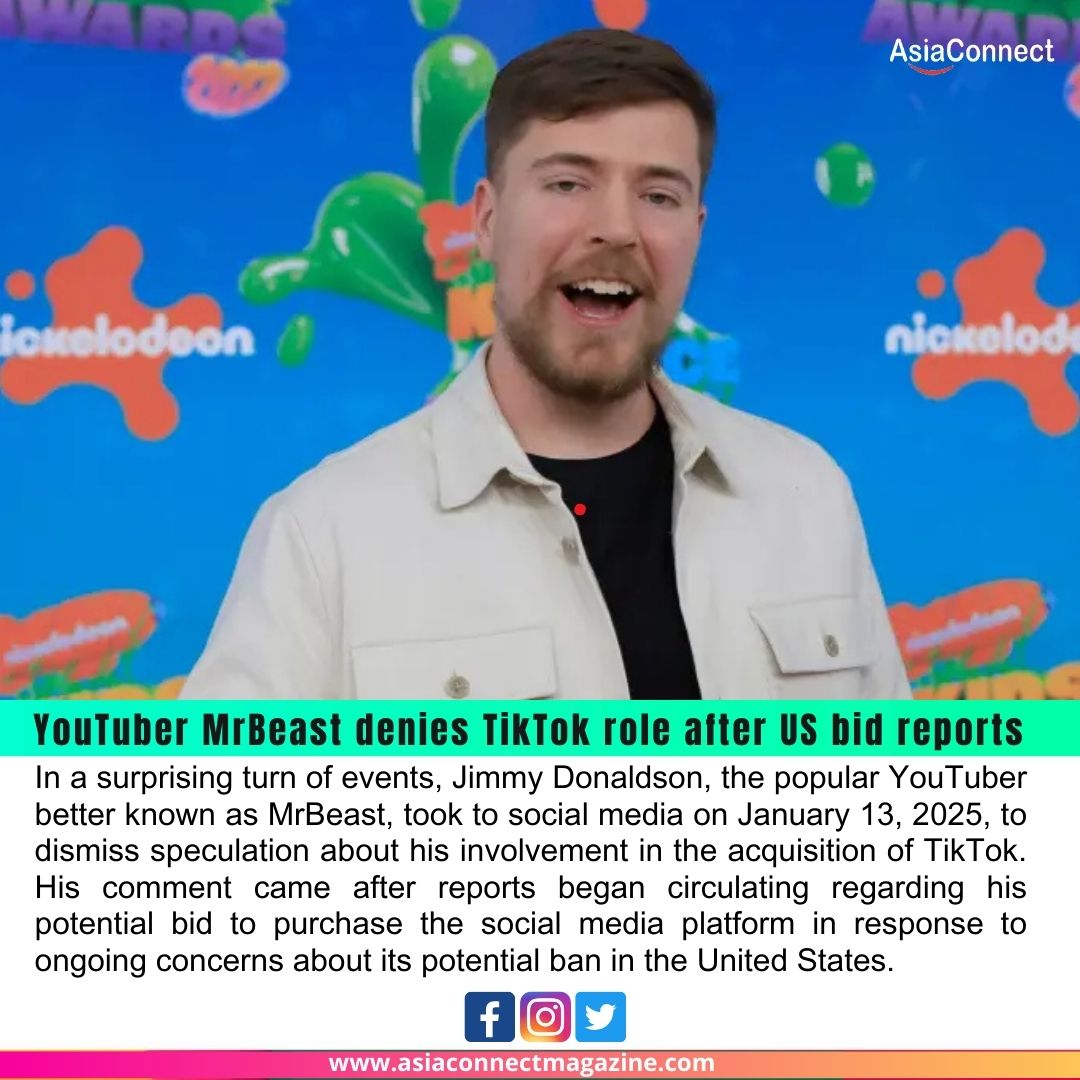 MrBeast Denies Involvement in TikTok Acquisition After Speculation Sparked by X Post