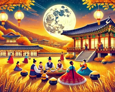 Chuseok festival AI-Generated