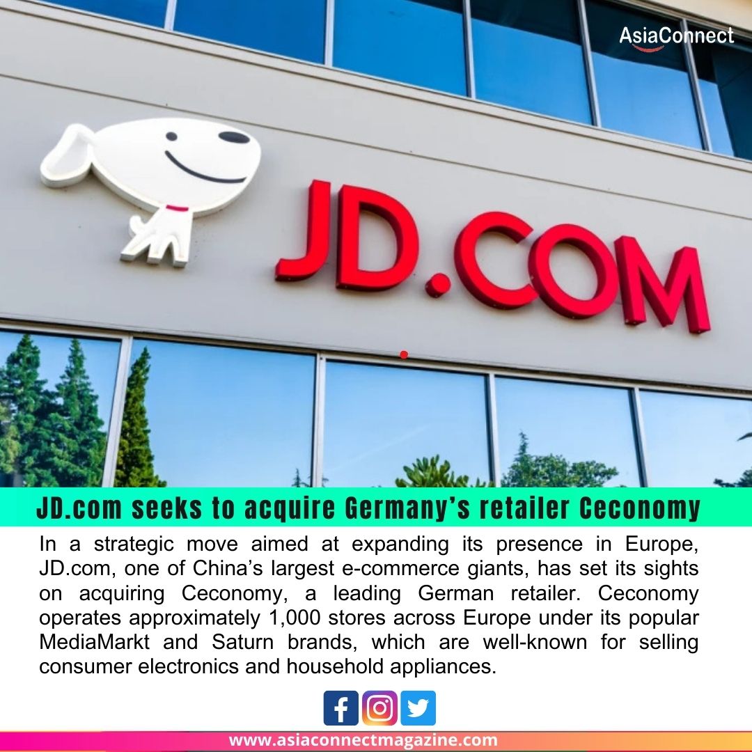 JD.com Seeks Acquisition of Germany’s Retailer Ceconomy to Expand European Footprint