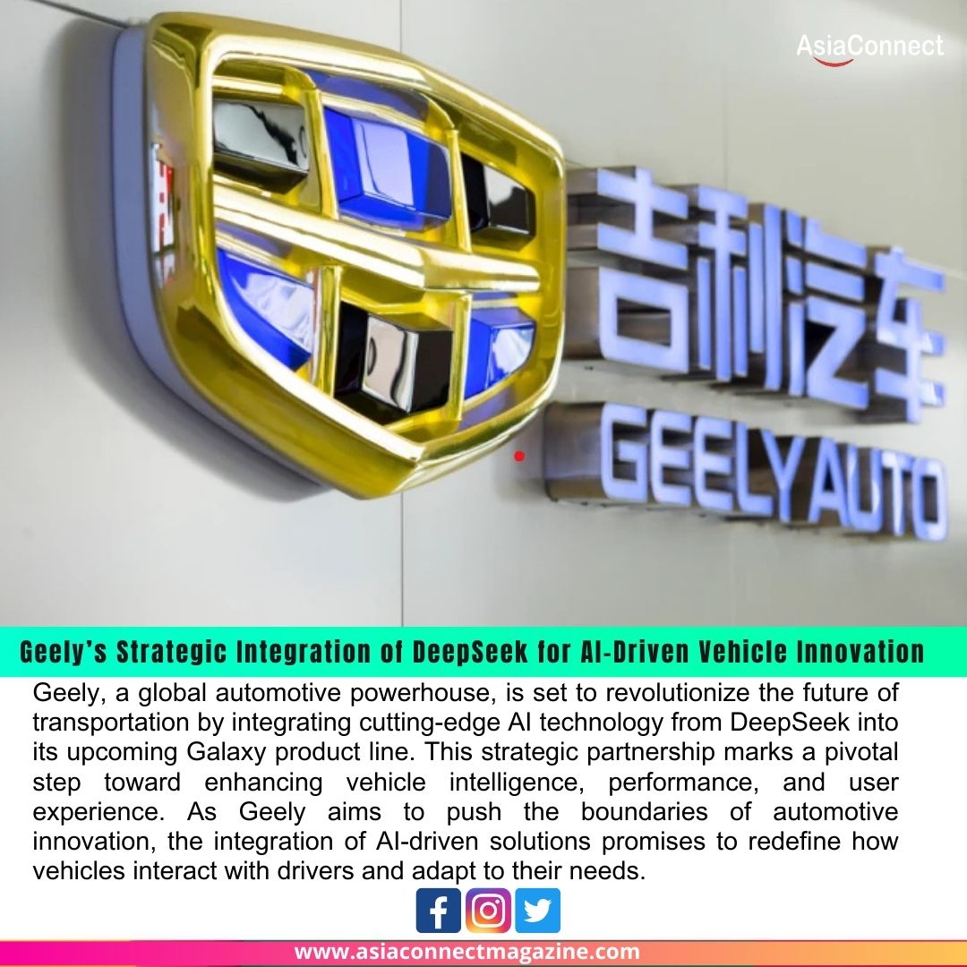 Geely’s Strategic Integration of DeepSeek for AI-Driven Vehicle Innovation