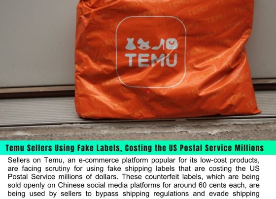 Temu Sellers Using Fake Labels, Costing the US Postal Service Millions