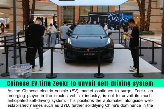 Zeekr to Unveil Groundbreaking Self-Driving System, Joining the Ranks of China’s EV Pioneers