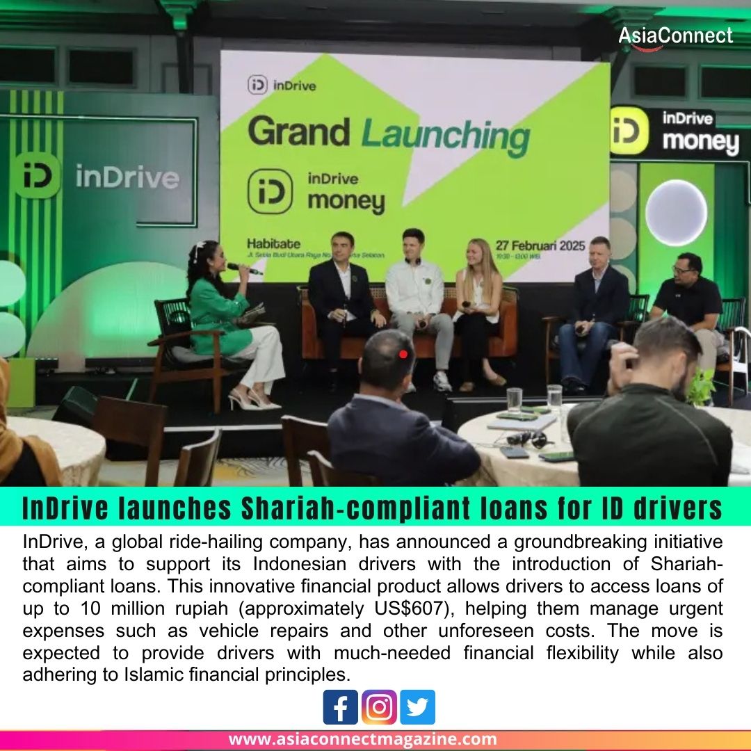 InDrive Launches Shariah-Compliant Loans for ID Drivers to Cover Urgent Expenses