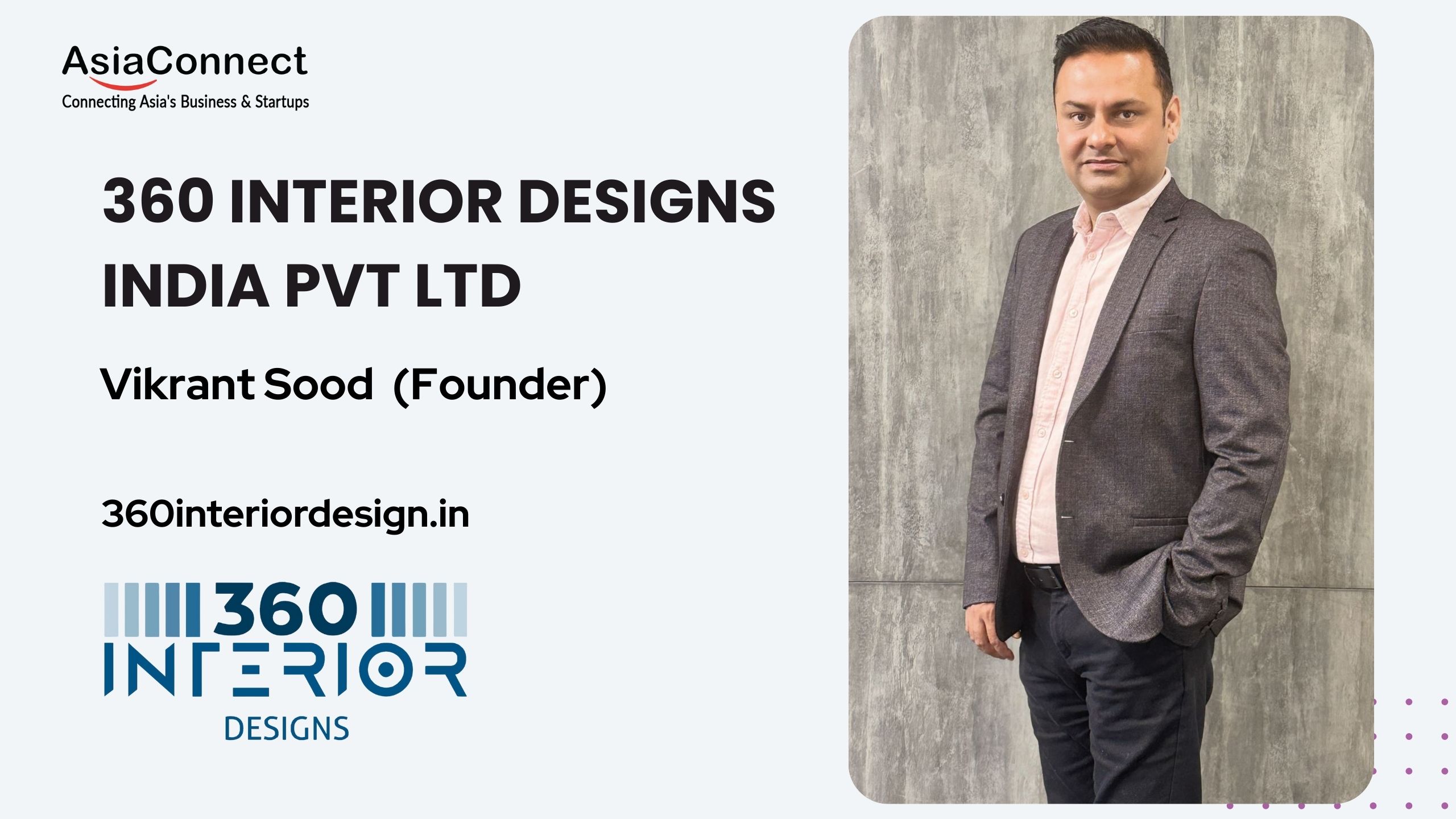 From Vision to Global Impact: The Inspiring Journey of Vikrant Sood and 360 Interiors