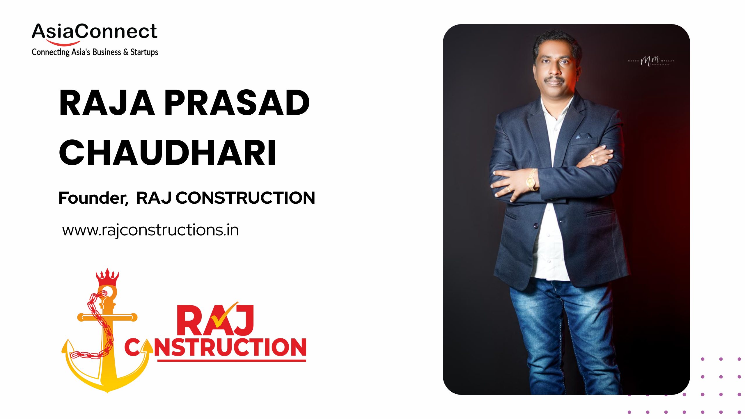 Rising on Concrete Foundations: The Success Journey of Dr. Rajaprasad Chandrashekhar Chaudhari and Raj Constructions