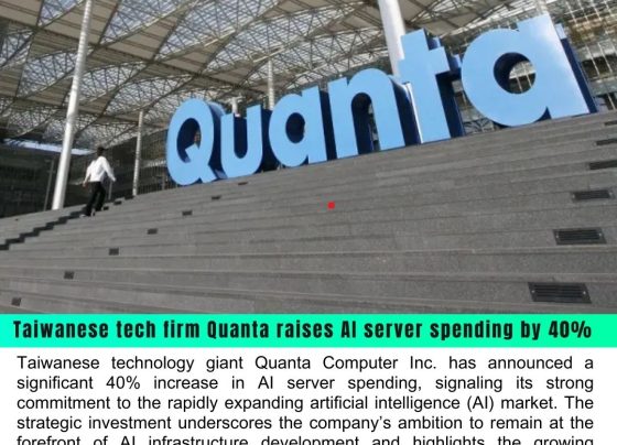 Quanta Boosts AI Server Investment by 40% as Demand Surges: AI Servers Now Drive 70% of Revenue
