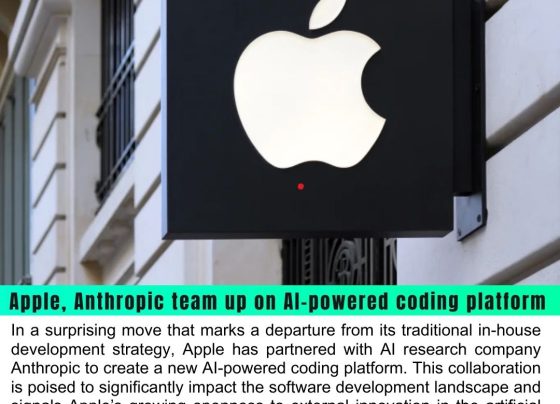 Apple and Anthropic Join Forces on AI Coding Platform, Signaling a Strategic Shift