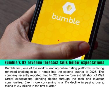 Bumble Faces Headwinds: Q2 Revenue Forecast Misses Expectations as Paying Users Decline