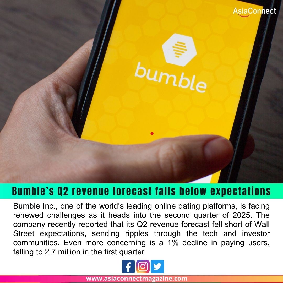Bumble Faces Headwinds: Q2 Revenue Forecast Misses Expectations as Paying Users Decline