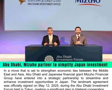 Abu Dhabi and Mizuho Forge Strategic Partnership to Simplify Japan Investment Landscape