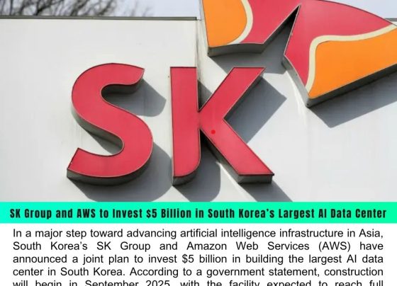 SK Group and AWS to Invest $5 Billion in South Korea’s Largest AI Data Center