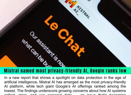Mistral Named Most Privacy-Friendly AI, While Google Ranks Low: New Report Highlights AI Privacy Concerns