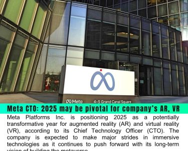 Meta CTO Predicts 2025 as Breakthrough Year for AR and VR, Highlights Ray-Ban AI Glasses as Key Milestone