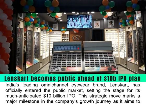 Lenskart Goes Public Ahead of $10 Billion IPO Plan, Raises $200 Million from Temasek and Fidelity