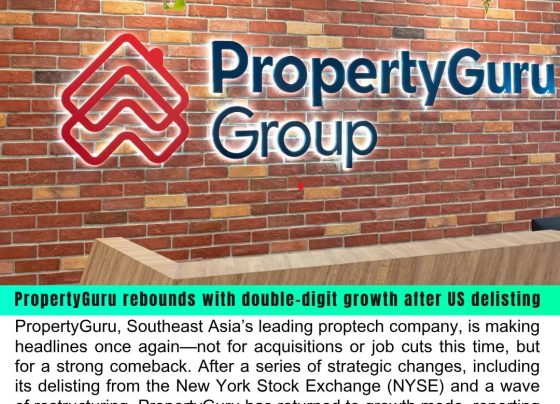 PropertyGuru Rebounds Strongly with Double-Digit Growth After US Delisting and Restructuring