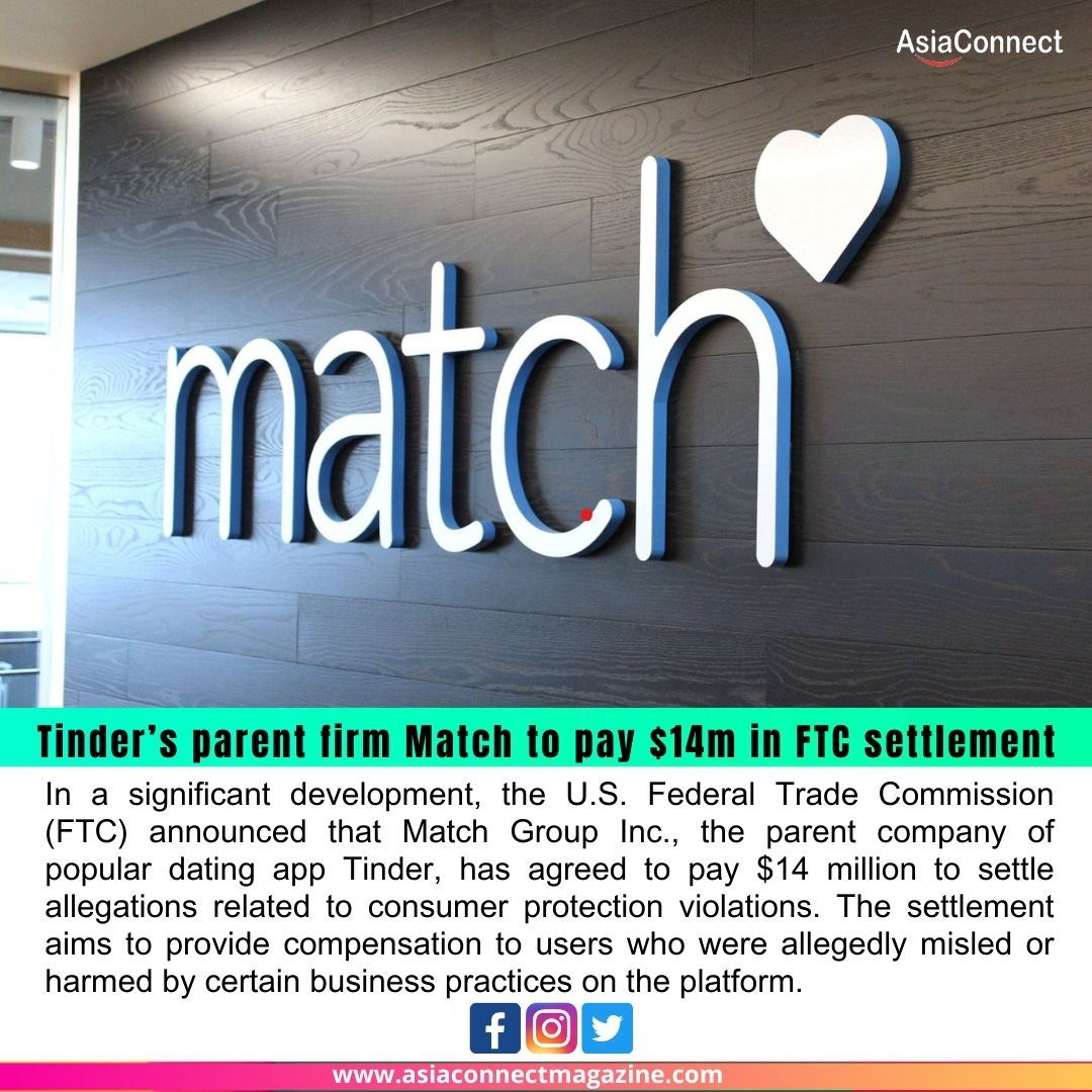 Tinder’s Parent Company Match Group to Pay $14 Million in FTC Settlement: What You Need to Know