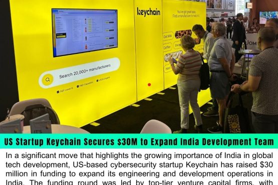 US Startup Keychain Secures $30M to Expand India Development Team