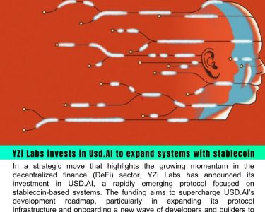 YZi Labs Invests in USD.AI to Expand Protocol and Onboard New Builders with Stablecoin Integration
