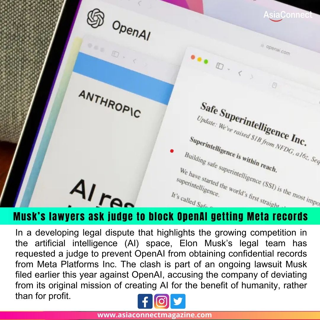Elon Musk’s Legal Team Moves to Block OpenAI’s Access to Meta Records Amid xAI Dispute