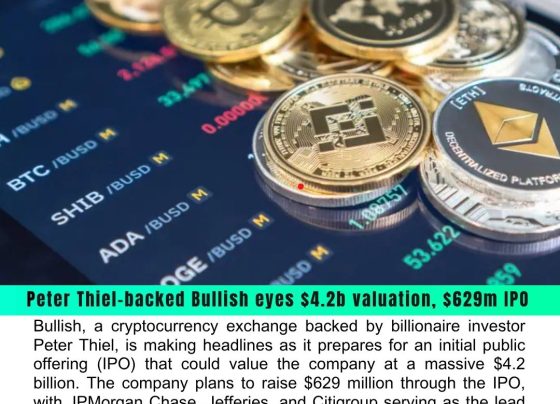 Peter Thiel-Backed Crypto Exchange Bullish Targets $4.2 Billion Valuation in $629 Million IPO