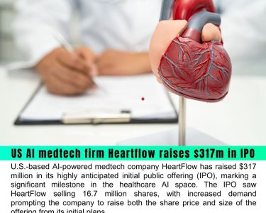 HeartFlow Raises $317 Million in Successful IPO, Expands AI Medtech Leadership
