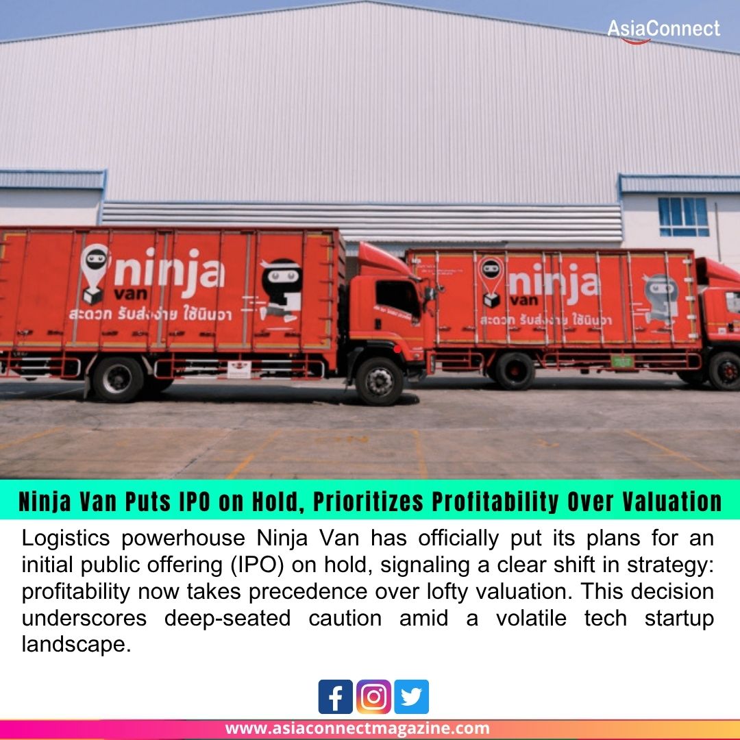 Ninja Van Puts IPO on Hold, Prioritizes Profitability Over Valuation