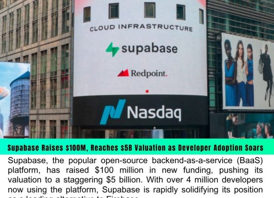 Supabase Raises $100M, Reaches $5B Valuation as Developer Adoption Soars